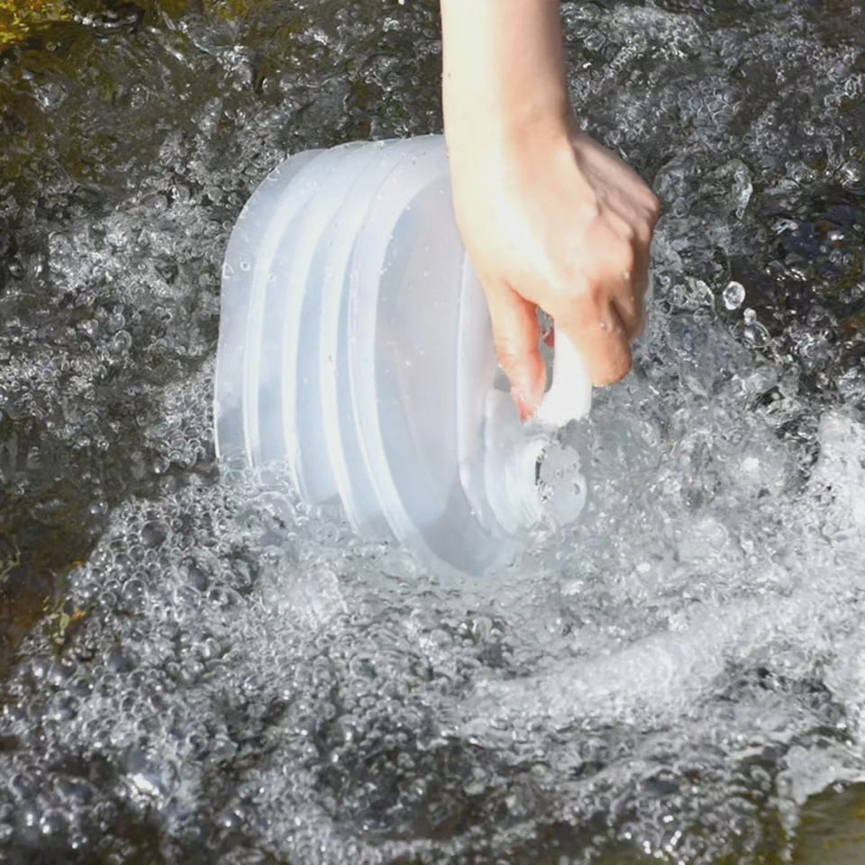 Bouteille d'eau pliable 10L