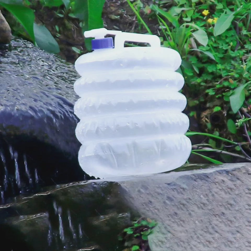 Bouteille d'eau pliable 10L