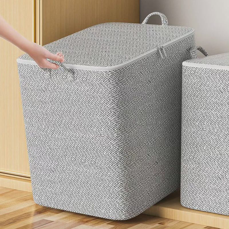 Boîte de rangement pour couette non tissé