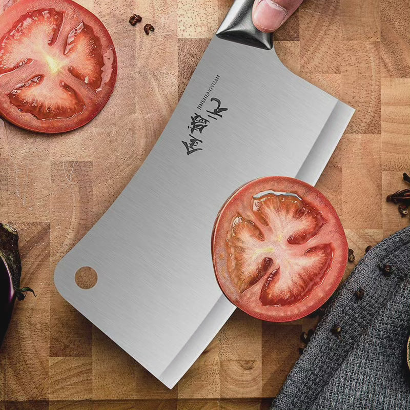 Couteau de boucher de cuisine en acier inoxydable
