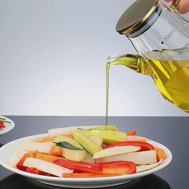 Bouteille en verre en forme de diamant de 500 ml