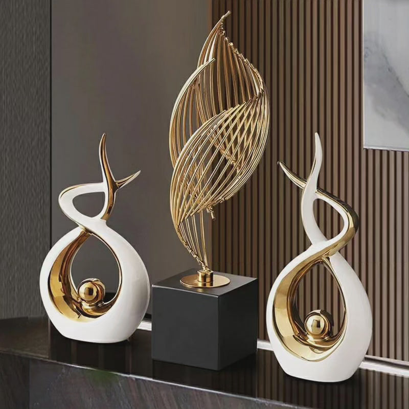 2 en 1 Décor céramique européen élégant