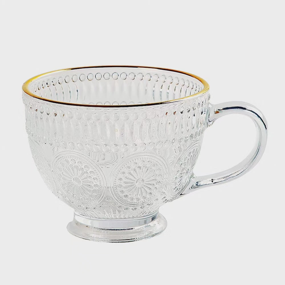 Ensemble de 3 tasses en verre