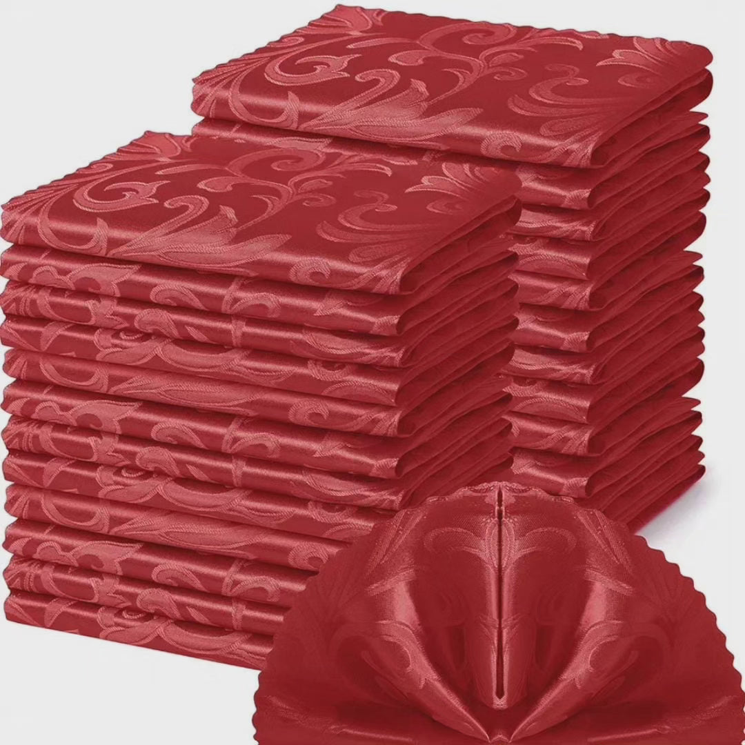 Serviettes de table 6 pièces
