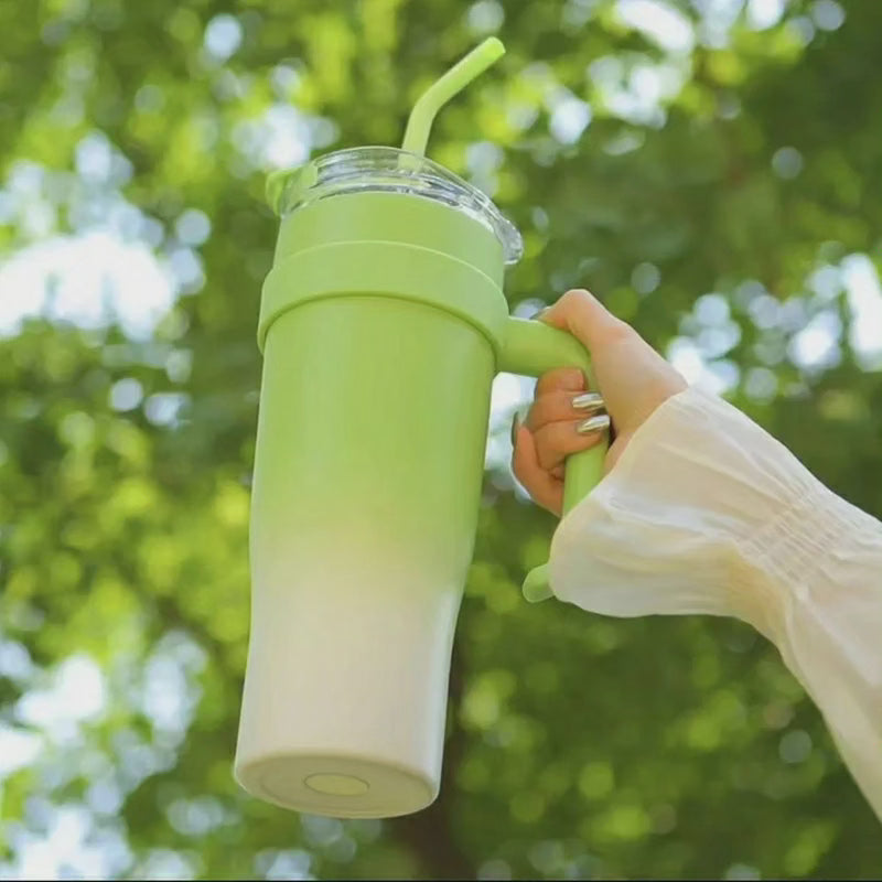 1250ml Grande Tasse Thermique en Acier Inoxydable avec Poignée