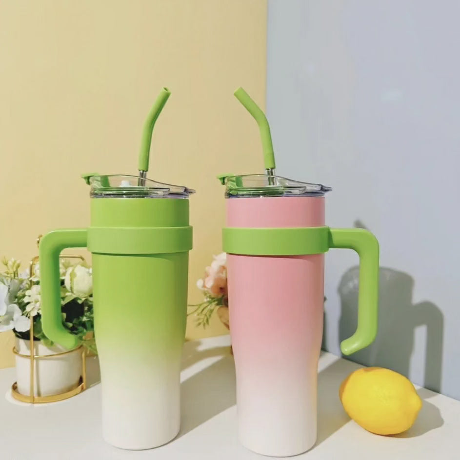 1250ml Grande Tasse Thermique en Acier Inoxydable avec Poignée