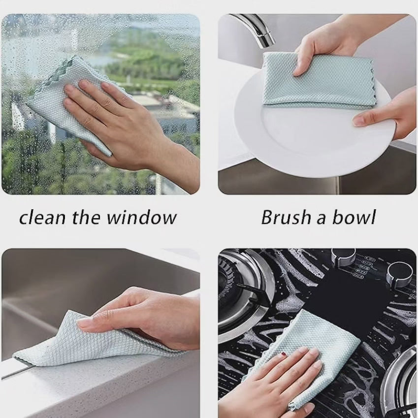20 serviettes en microfibre