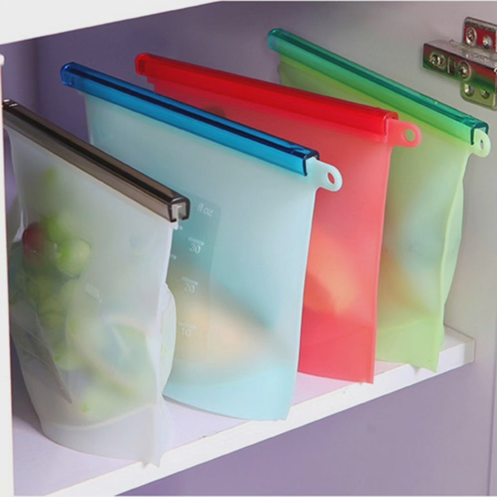 Sacs de congélation en silicone réutilisables