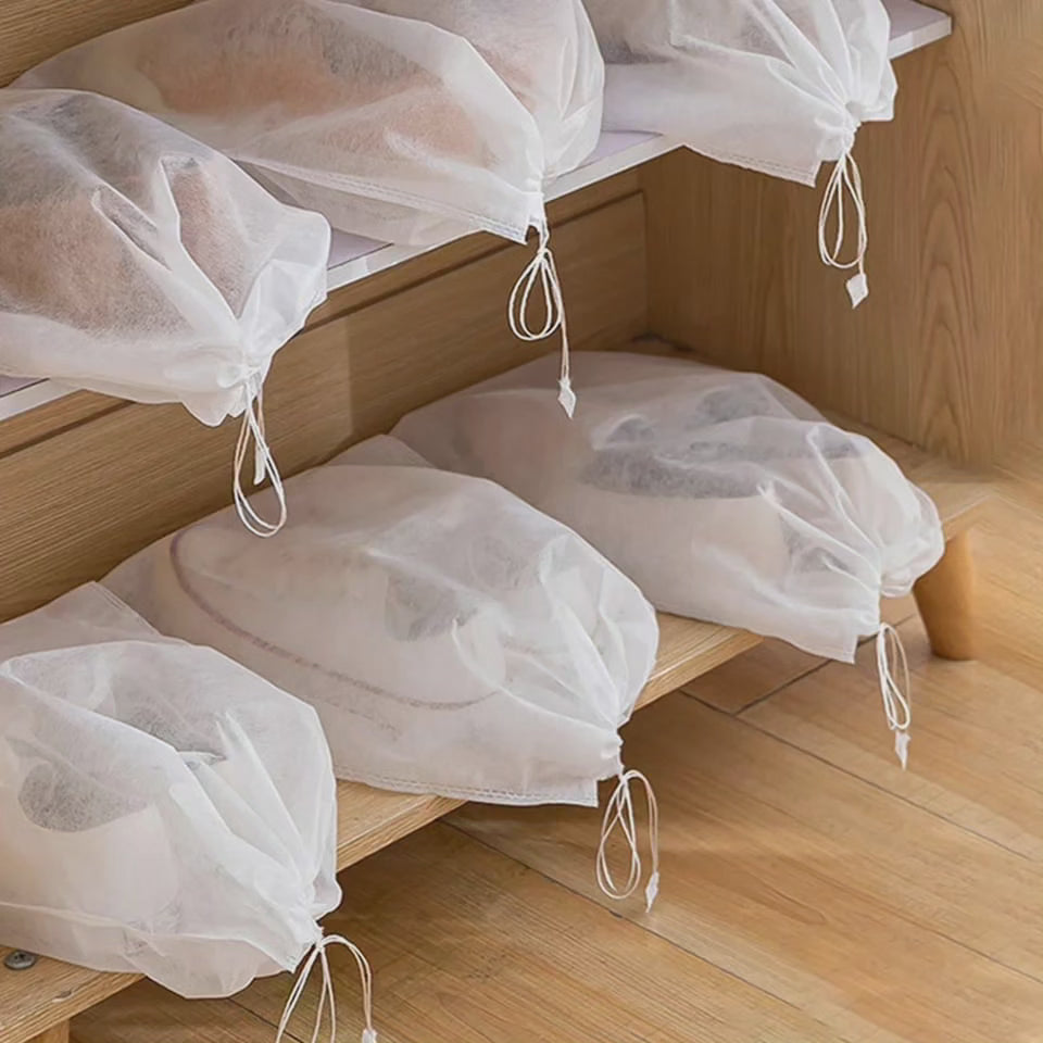 20pcs Housses de poussière pour chaussures non tissées