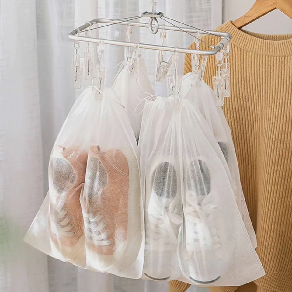 20pcs Housses de poussière pour chaussures non tissées