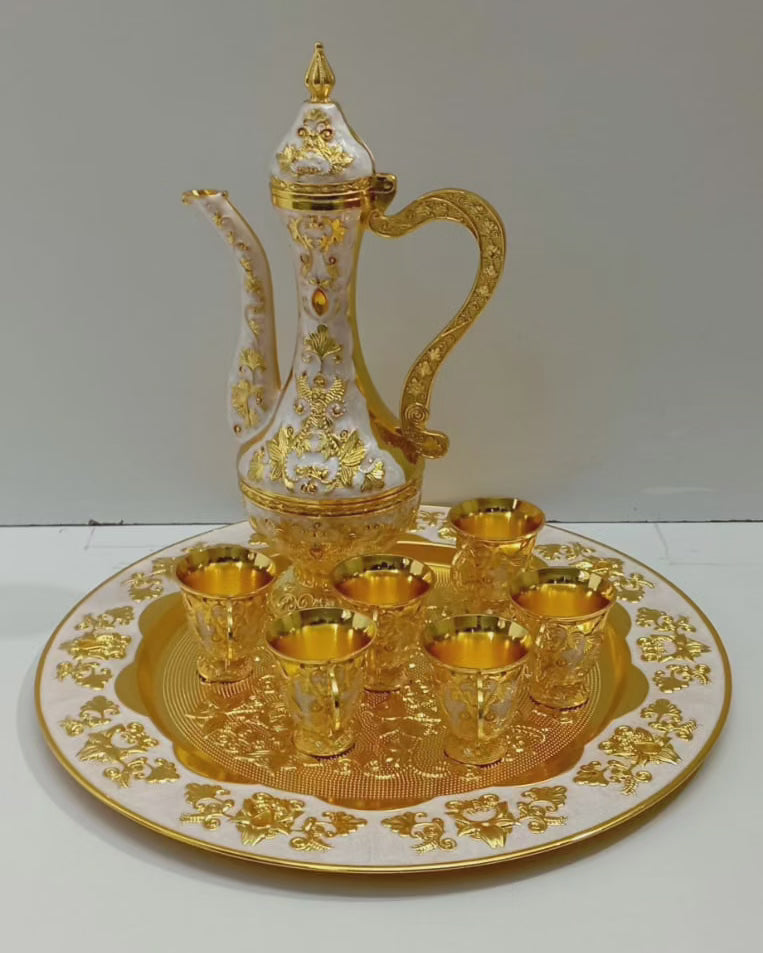Ensemble de café élégant (8 pièces)