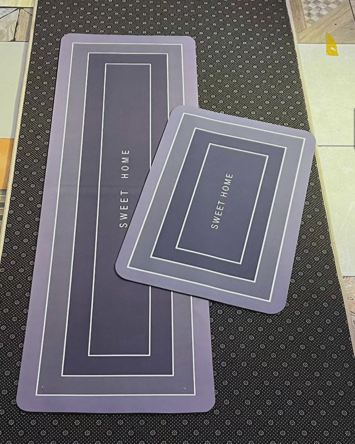2pcs Tapis de cuisine