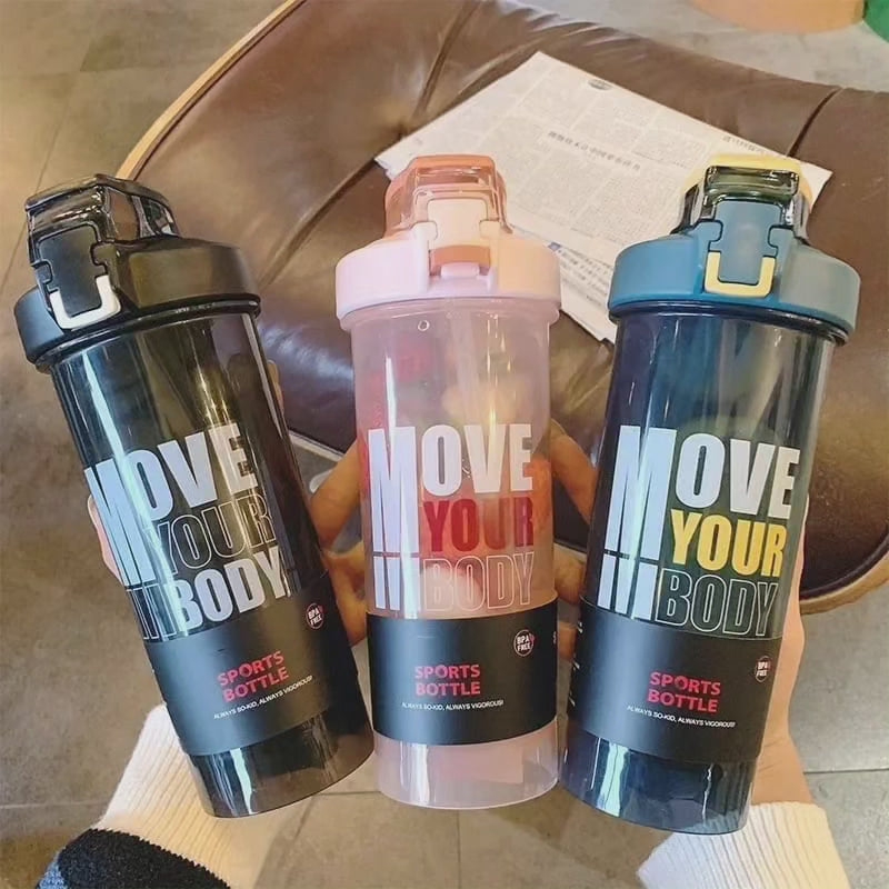 Bouteille d'eau motivante 800ml