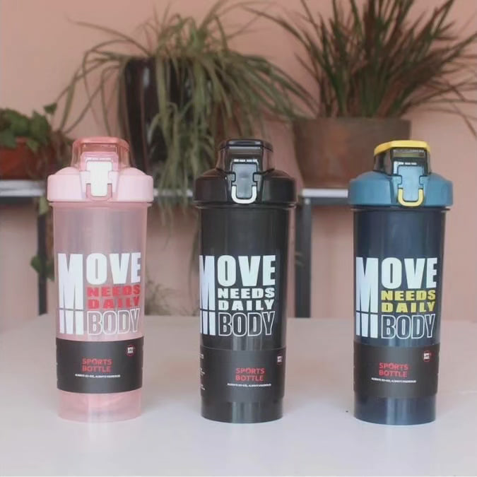 Bouteille d'eau motivante 800ml