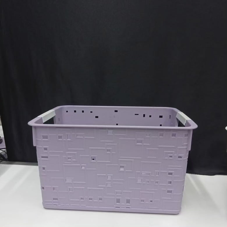 Grand Panier de Rangement en Plastique