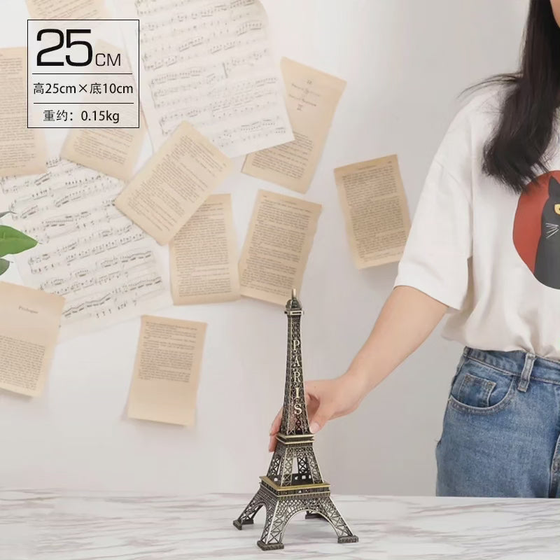 1Pc Décor de Serviette Rétro Paris Tour Eiffel