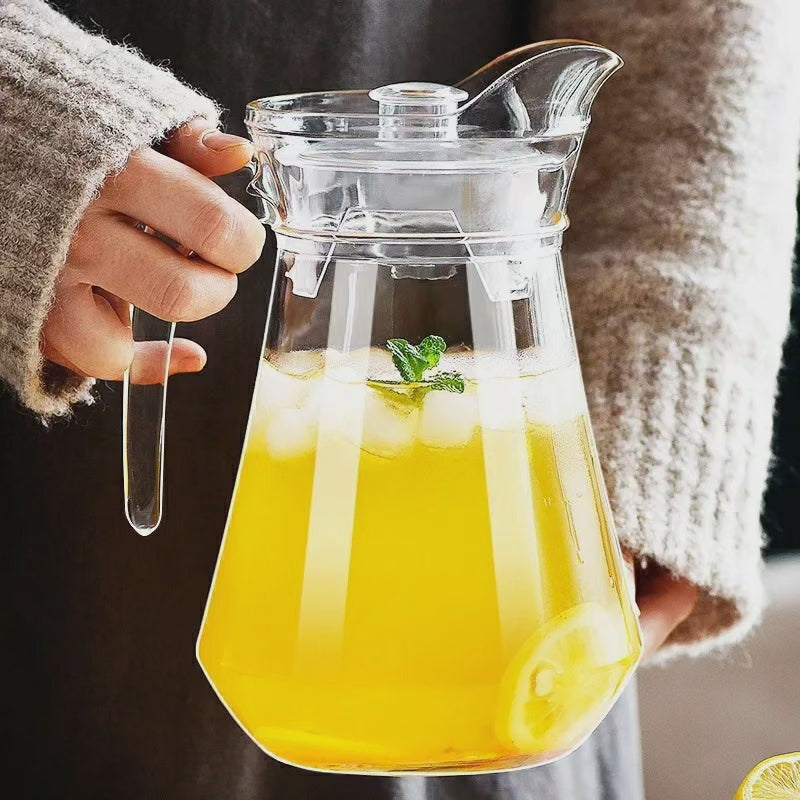 1,3 Litre Cruche en Verre pour Eau et Jus
