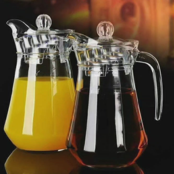 1,3 Litre Cruche en Verre pour Eau et Jus