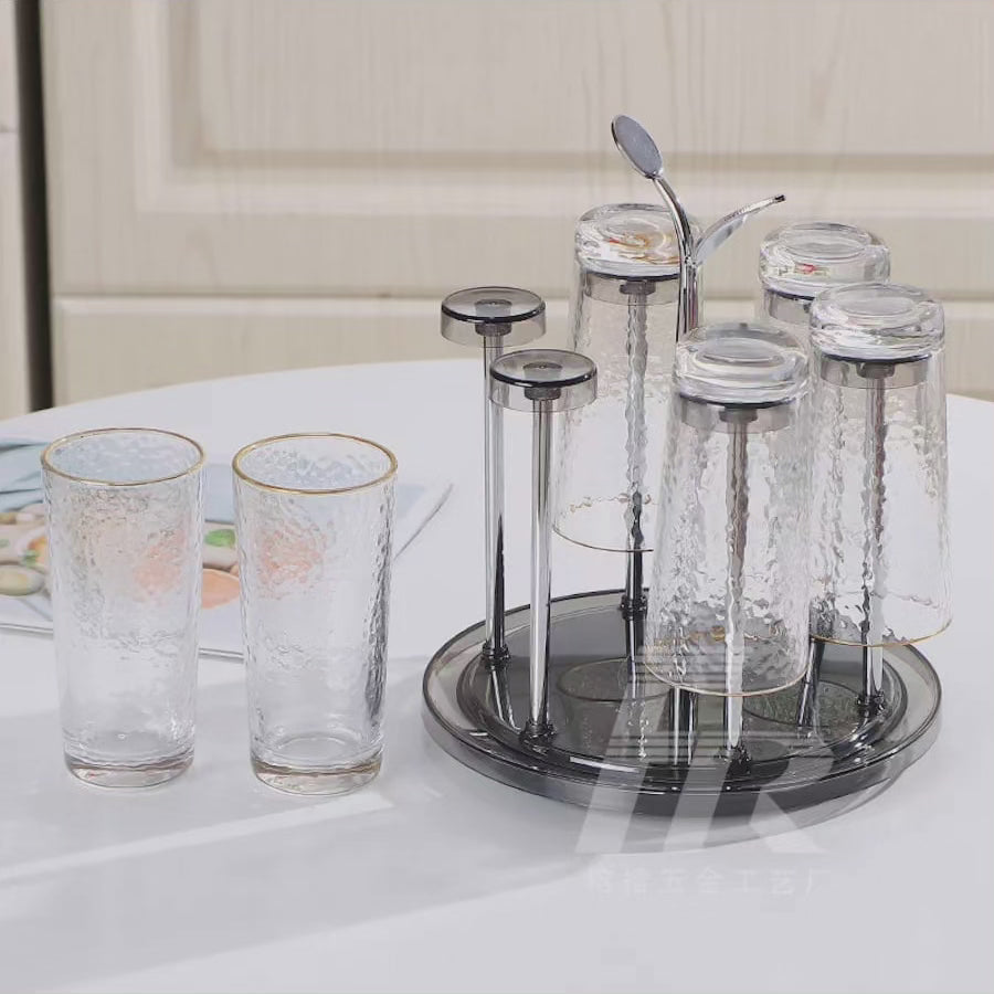Étagère à sécher en verre