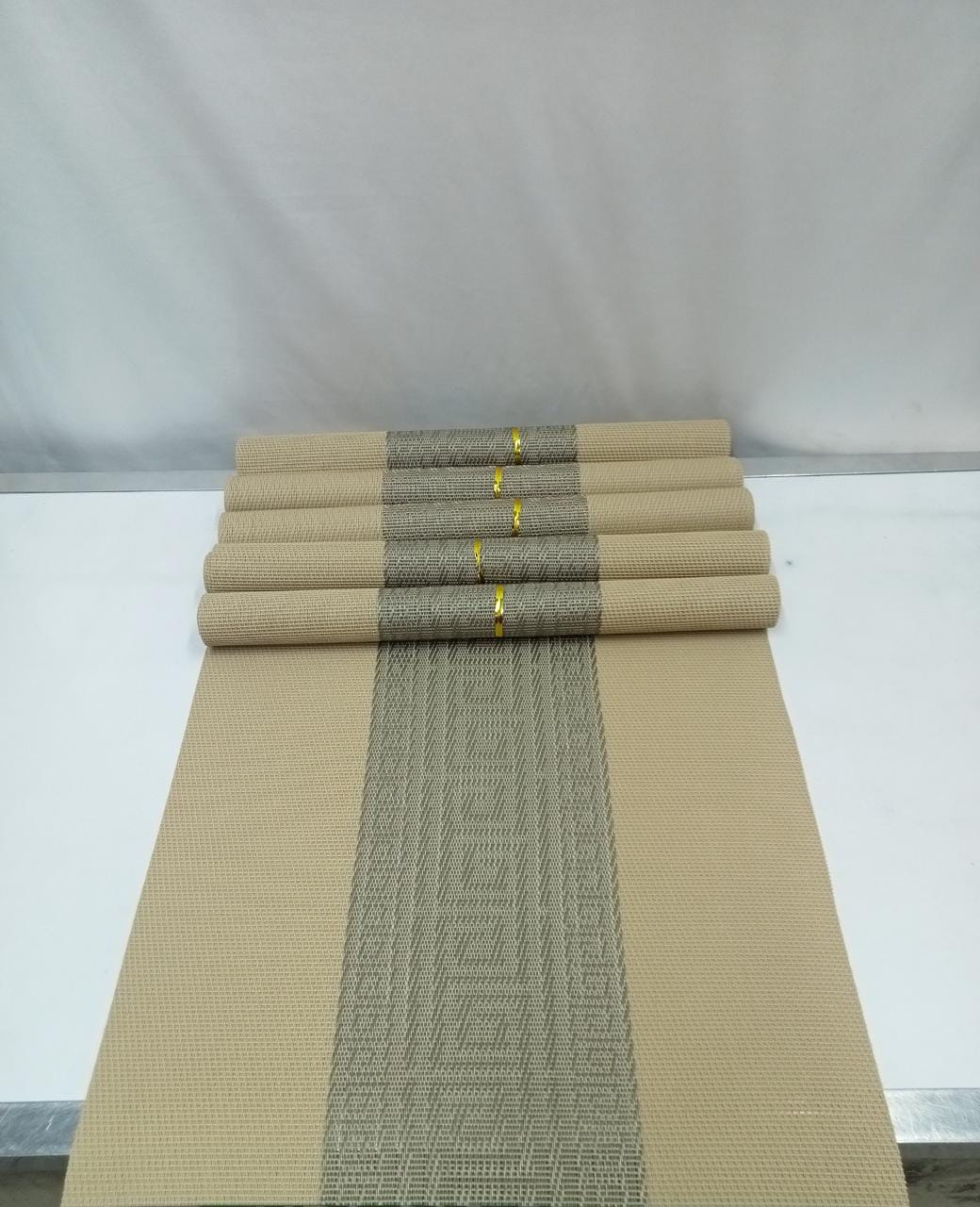6pc en PVC sets de table