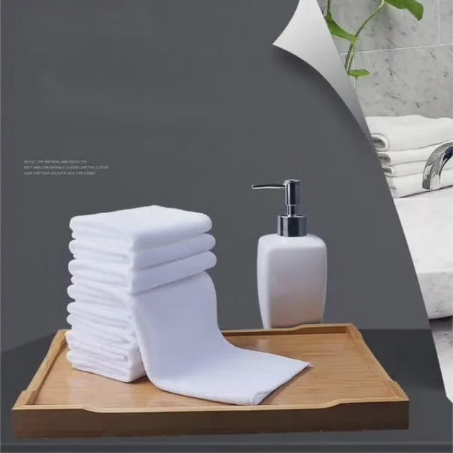 4Pc Serviettes à main douces en microfibre