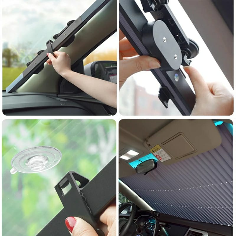 Pare-soleil rétractable pour voiture