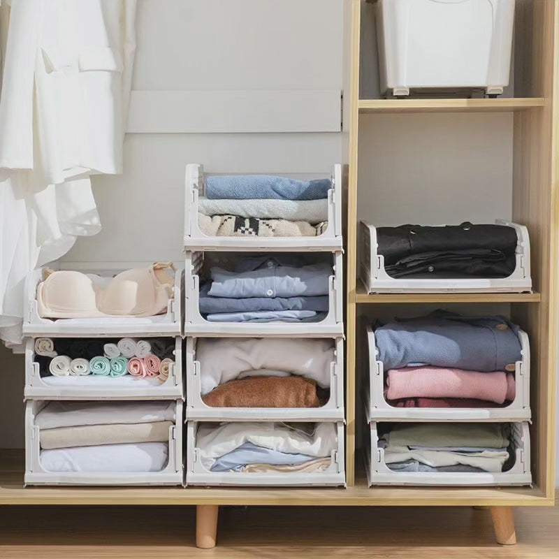 Organisateur de rangement moderne pour garde-robe