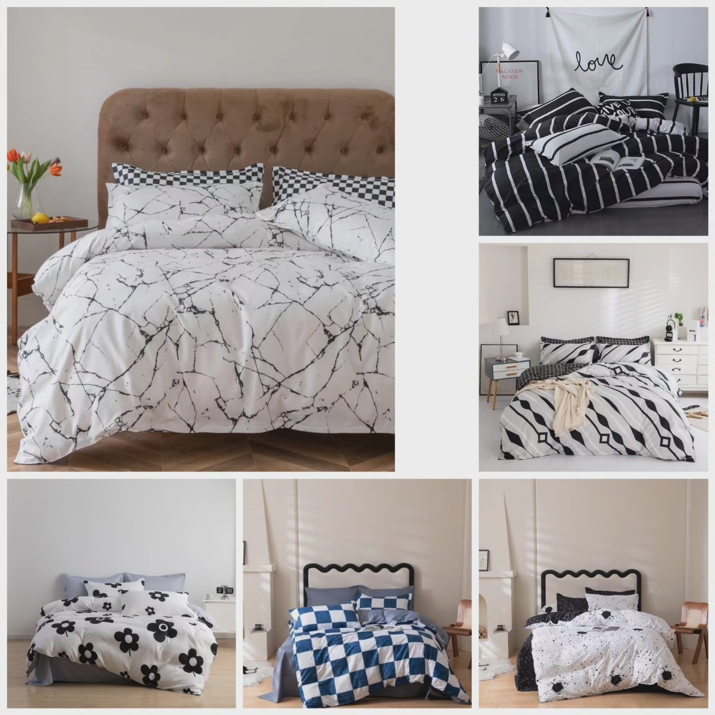 6*6 / 6*7 Ensemble de housse de couette