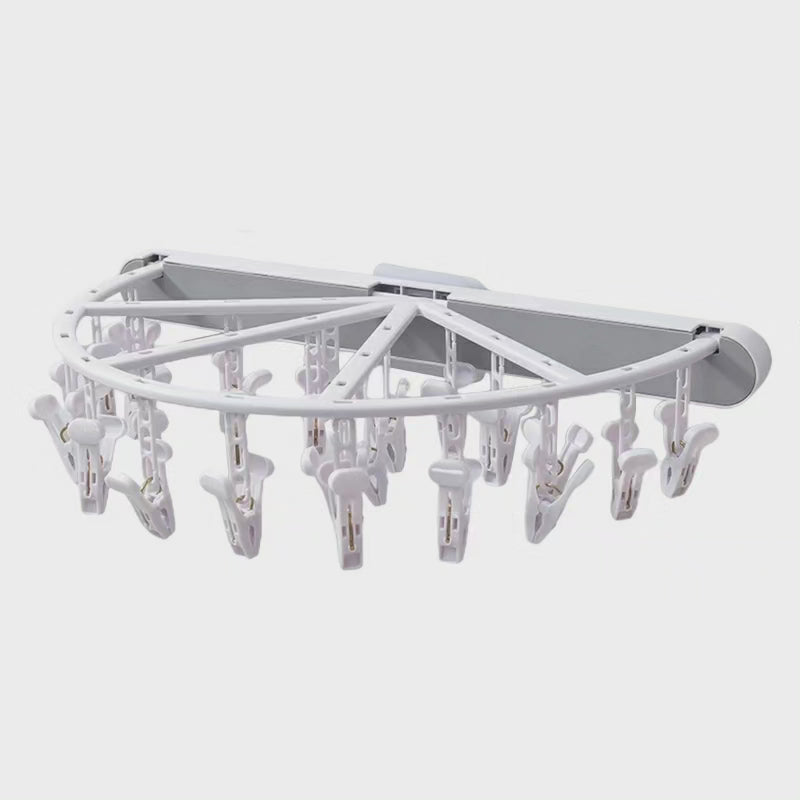 24 Cintre de vêtements pliable à clip
