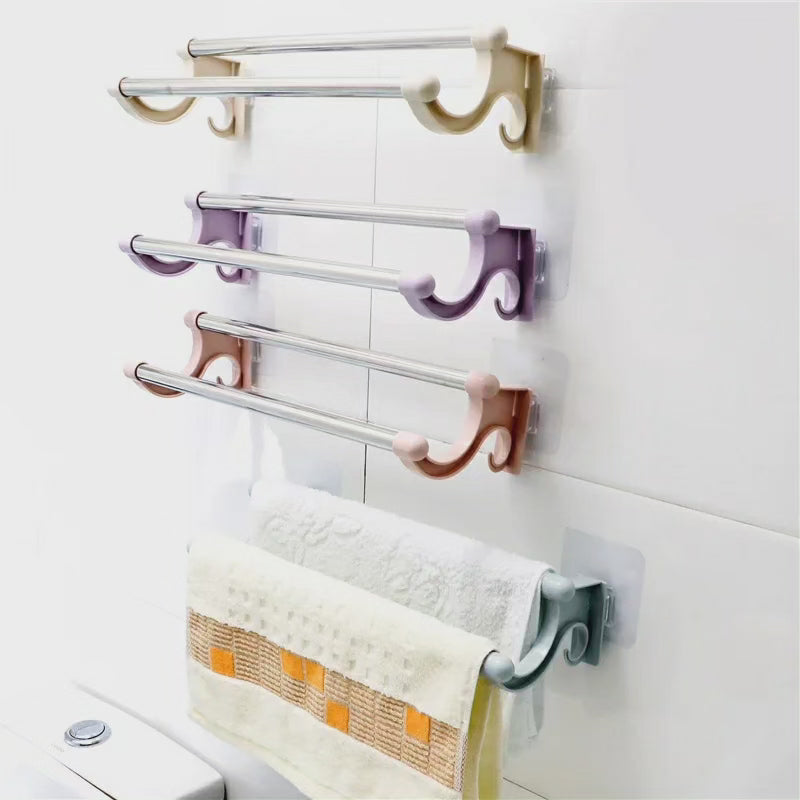 Porte-serviettes de bain en acier inoxydable
