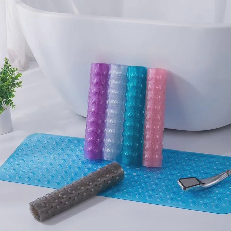 Grandes Tapis de Salle de Bain en Silicone Antidérapants