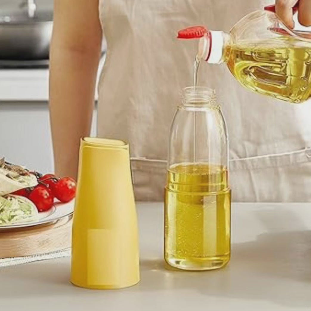 Distributeur d'huile automatique 450ml avec ouverture et fermeture