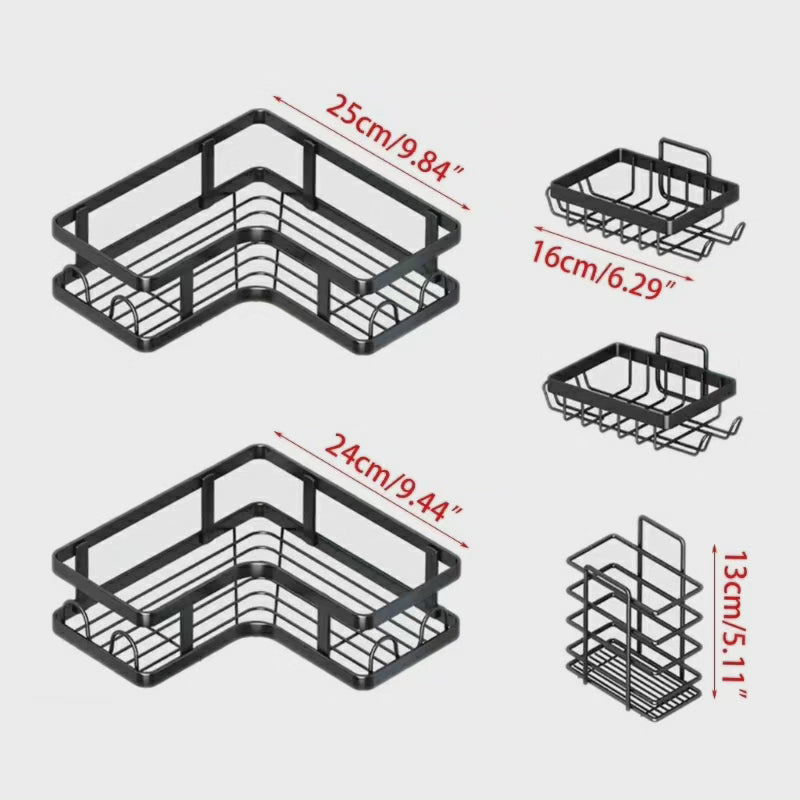 Set de Caddies Multiservices de 5 pièces