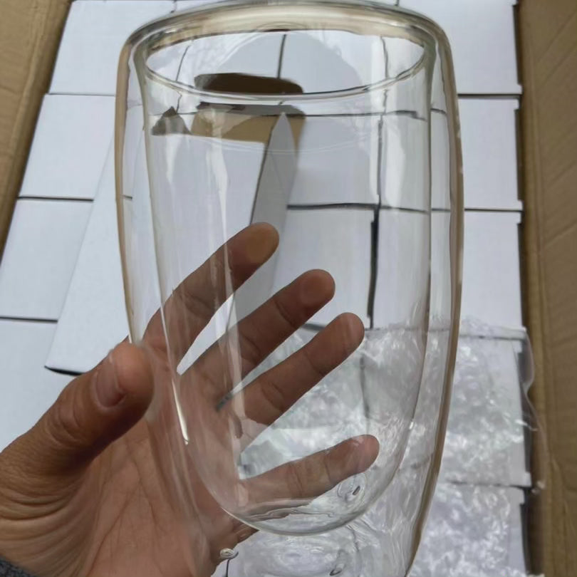 450ml Tasse en Verre à Double Paroi