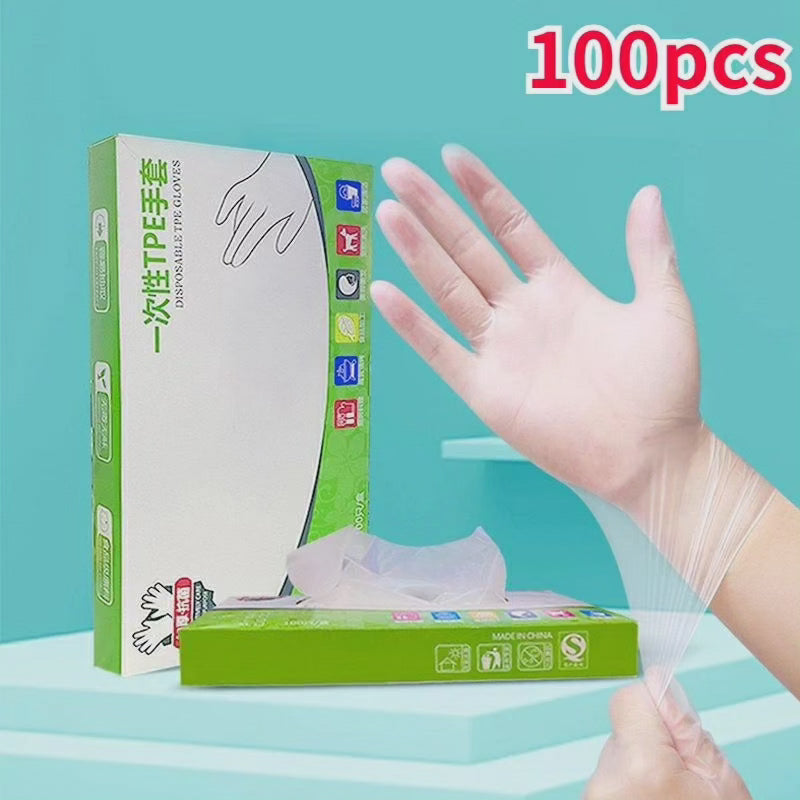 100pcs Gants de Cuisine Jetables