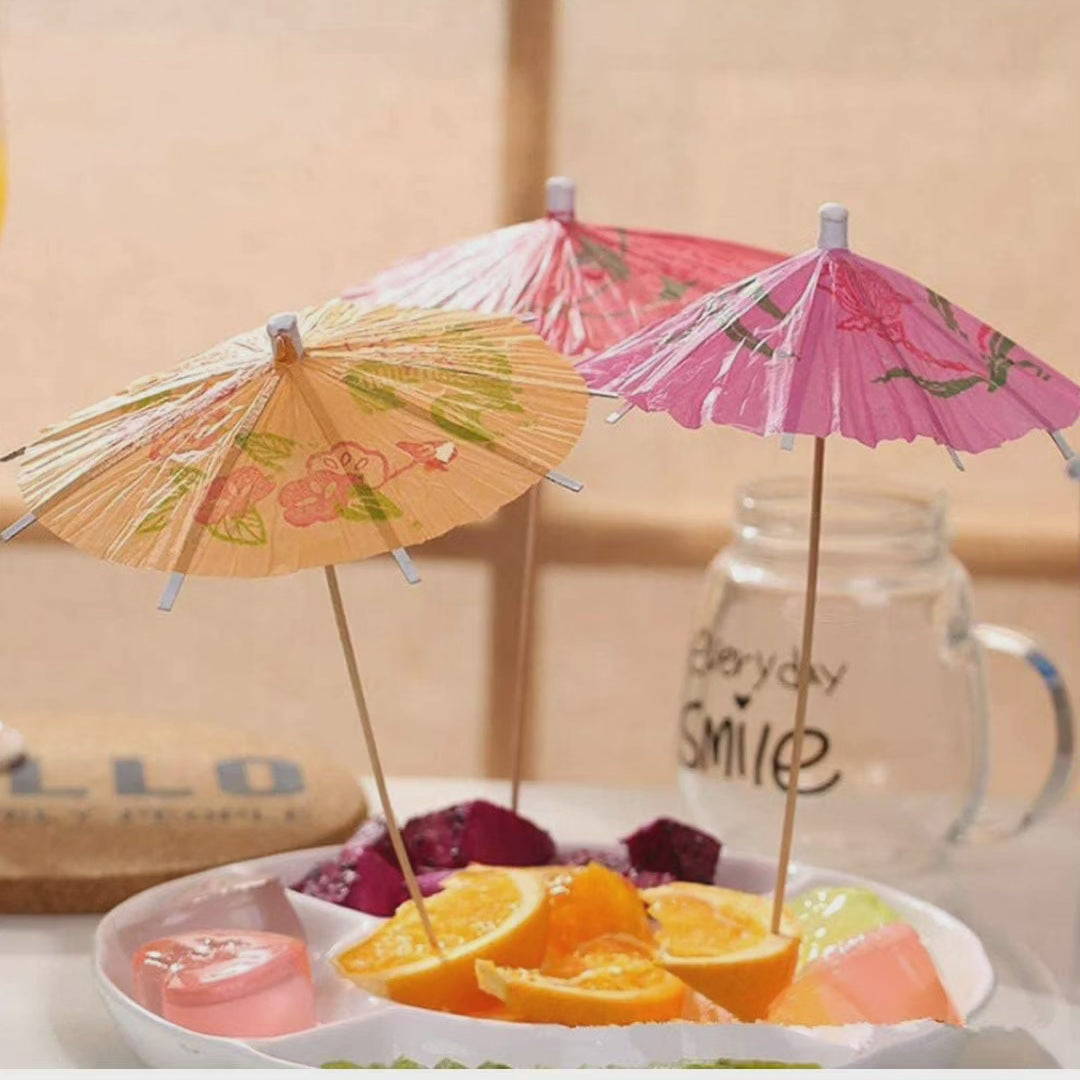 Ensembles de parasols à boisson