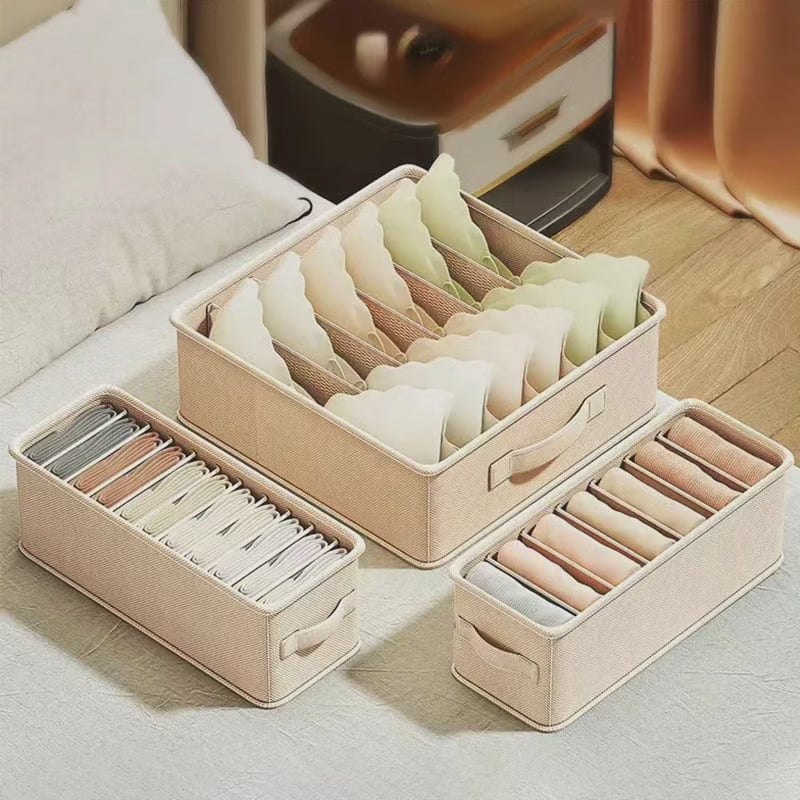 Ensemble de 3 pièces Boîte de rangement pour vêtements