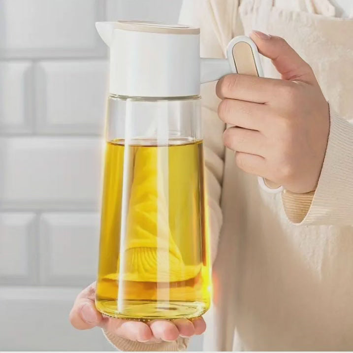 Distributeur d'huile en verre de 620 ml