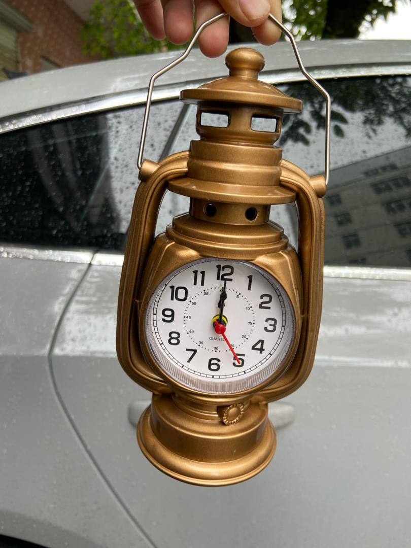 Horloge de réveil lampe