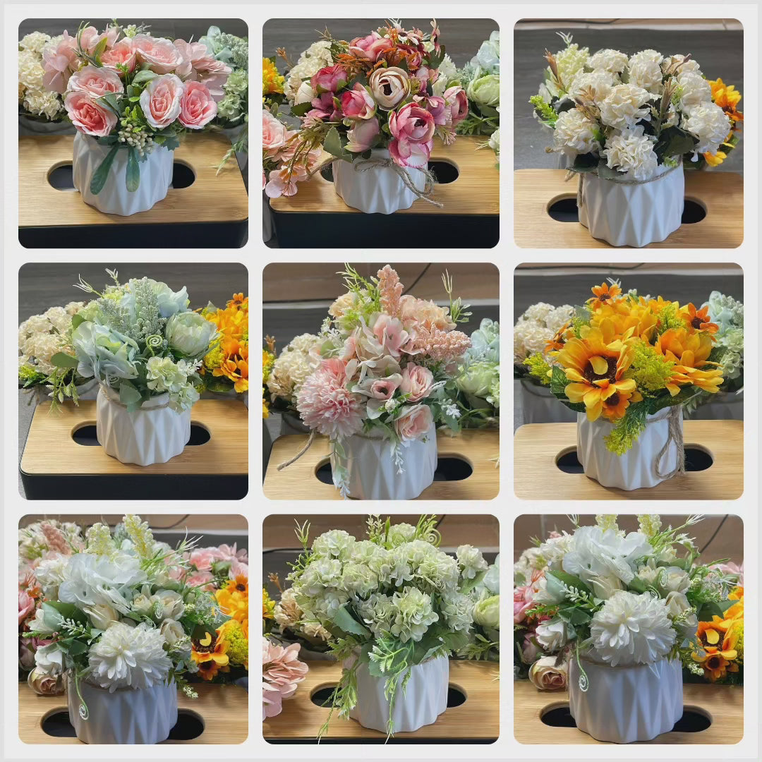 Fleur et Décor de Pot