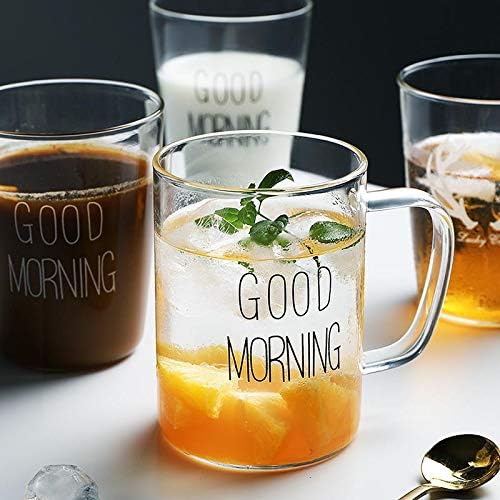 2pcs Tasses en verre