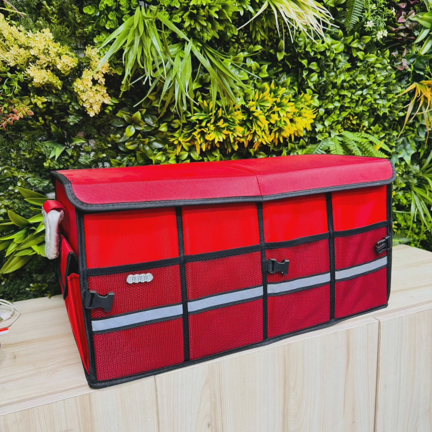 Organisateur de coffre de voiture pliable