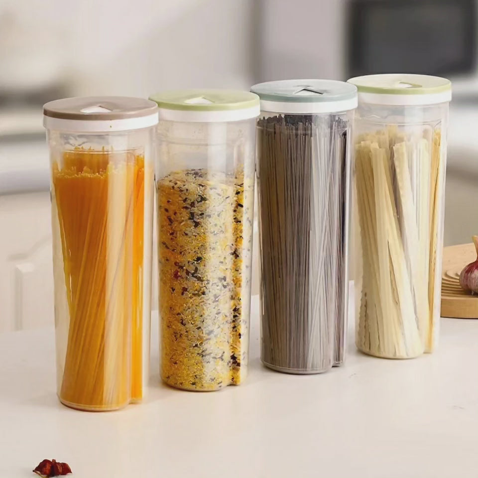 Conteneur en plastique pour spaghetti