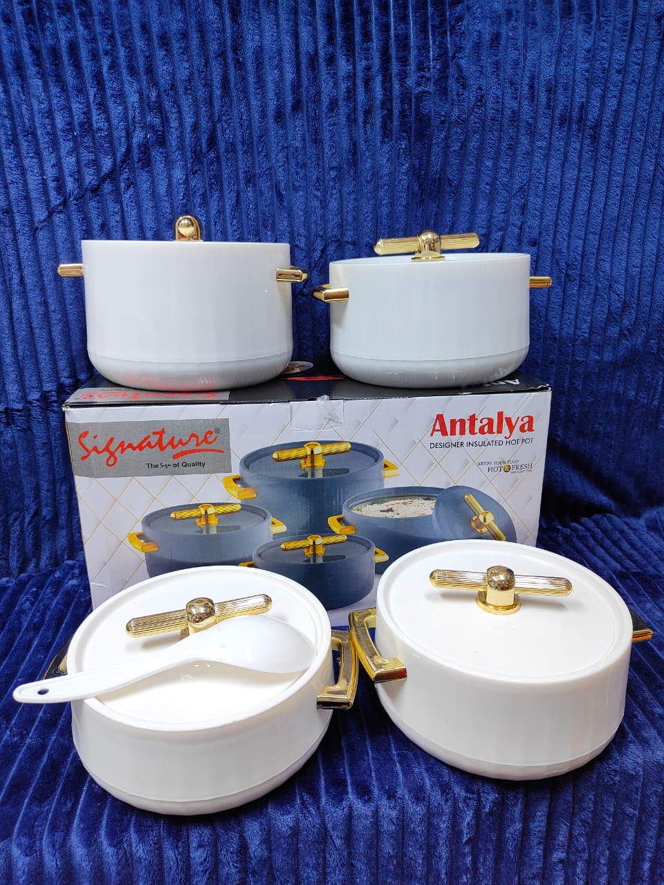 4Pc Antalya casseroles