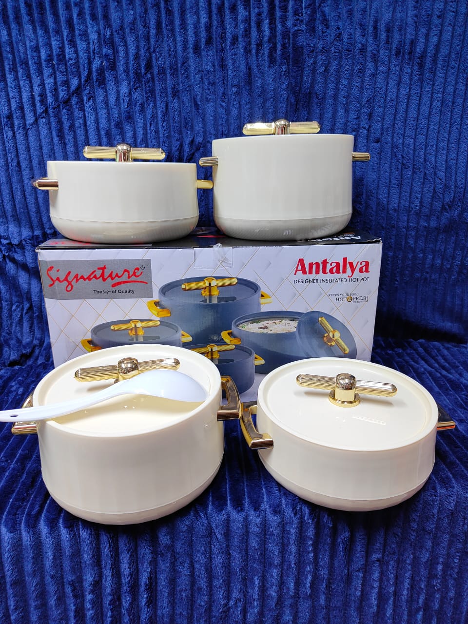 4Pc Antalya casseroles