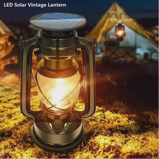 Lanterne solaire rechargeable étanche