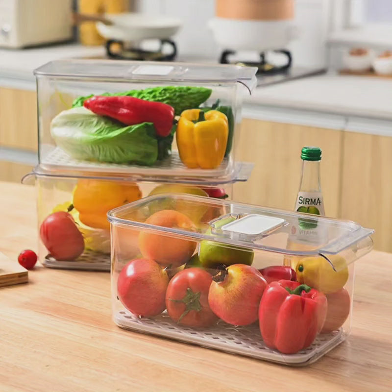 Organisateur empilable pour réfrigérateur / rangement