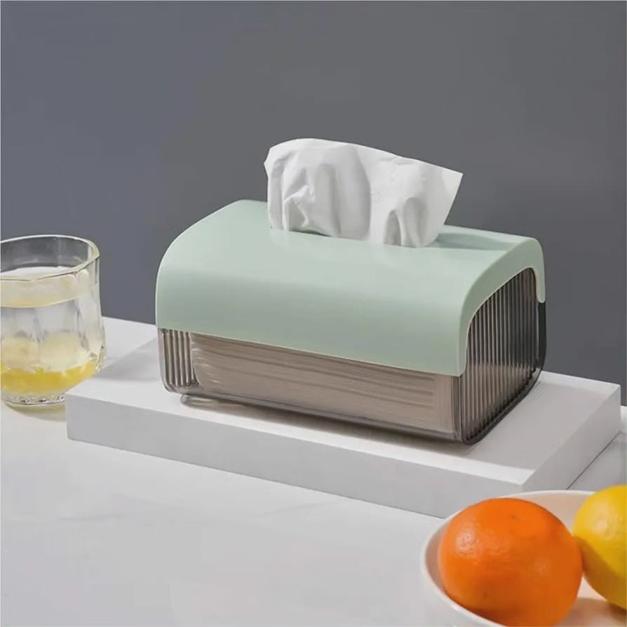 Porte-serviettes en acrylique transparent / Porte-napkin