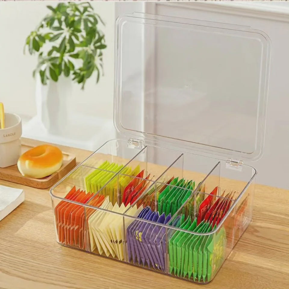Organisateur de sachets de thé en acrylique