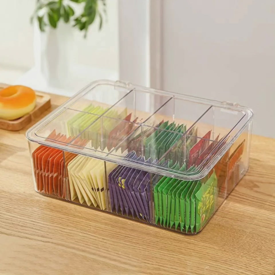 Organisateur de sachets de thé en acrylique